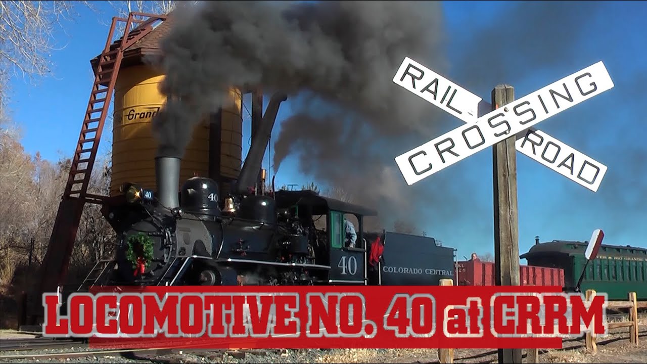 #tbt Steam Locomotive No. 40 at the Colorado Railroad Museum #throwbackthursday