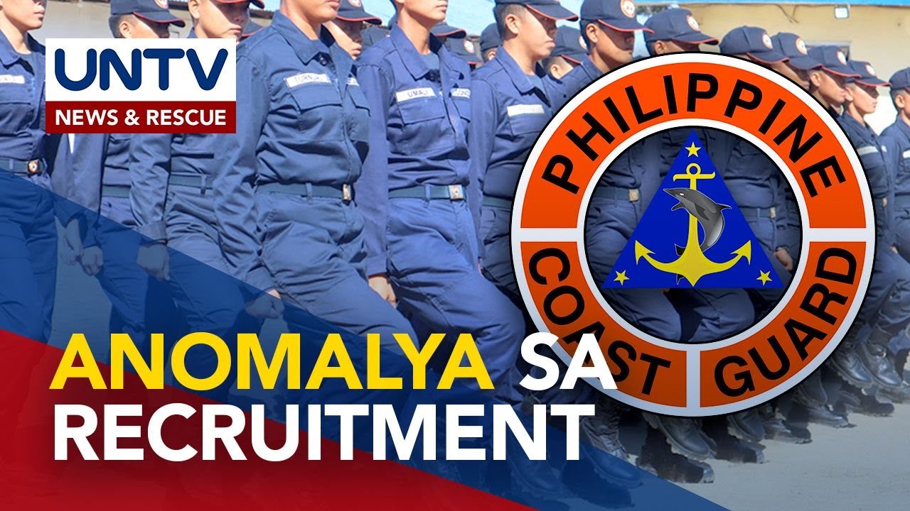 8 PCG members, inalis sa puwesto dahil sa umano’y anomalya sa training gears ng bagong recruits