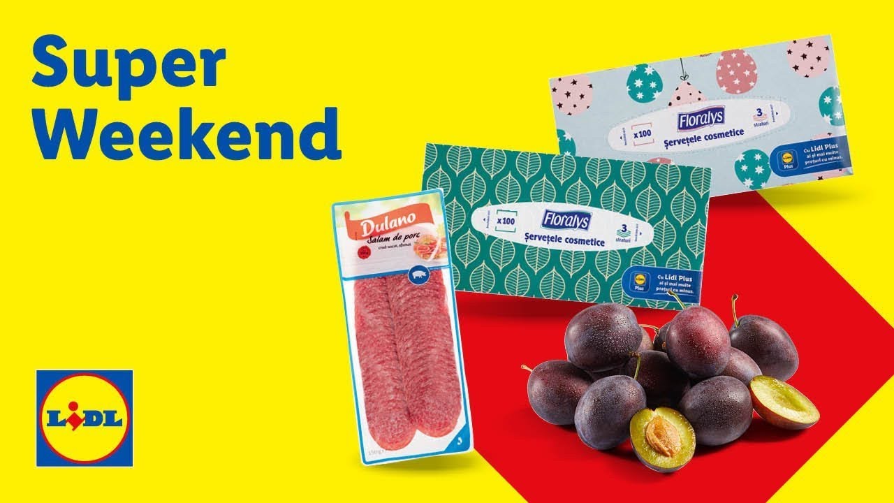 Super Weekend la Lidl &bull; din 15 Noiembrie 2025