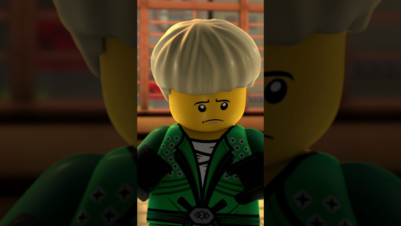 The Green Ninja: Lloyd&rsquo;s journey to reach his potential 🥷💚 #LEGONinjago #Shorts