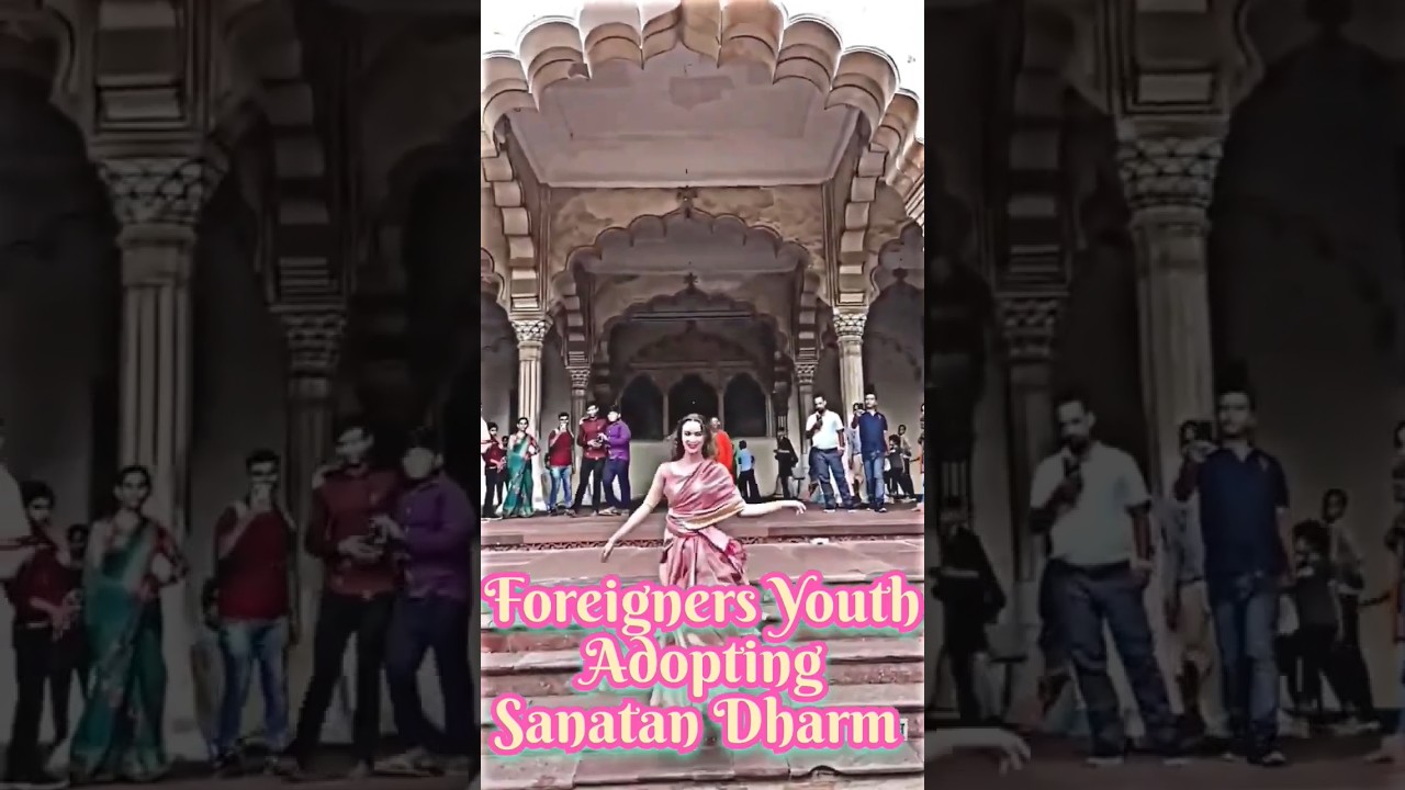 Foreigners Youth Adopting Sanatan Dharma ☺️🤗🥳