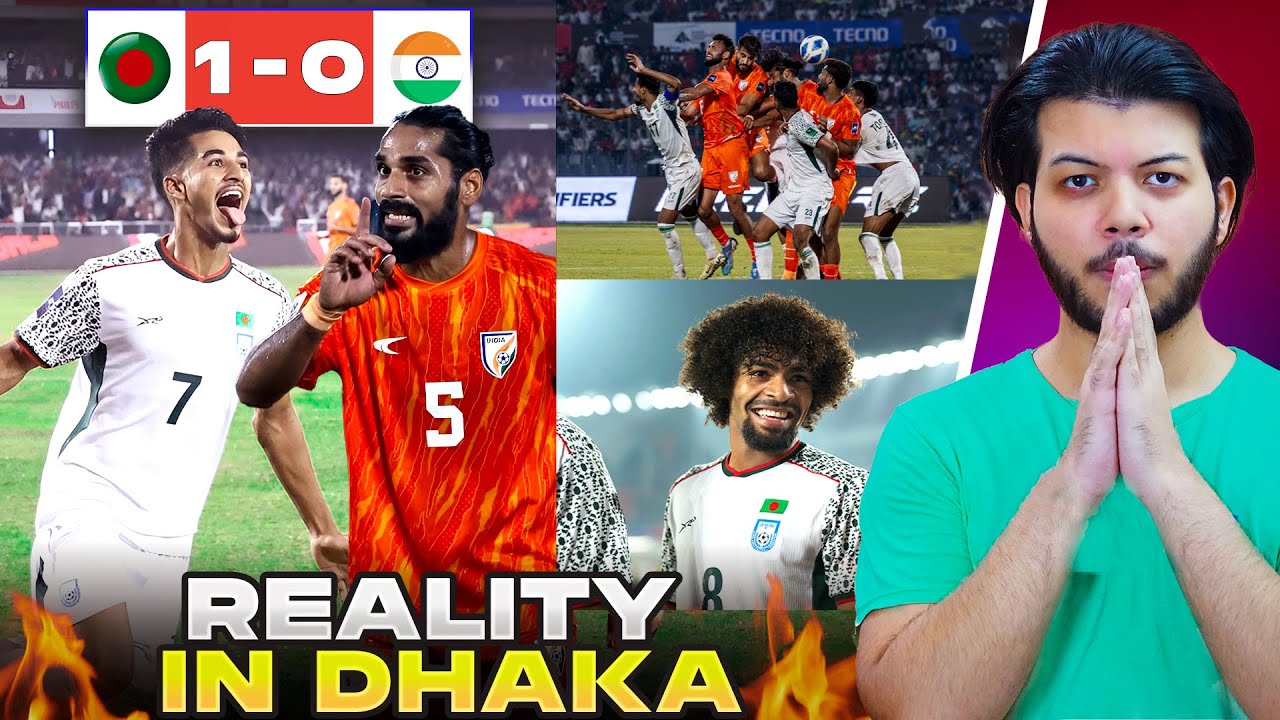 INDIA HUMBLED BY BANGLADESH IN DHAKA | A WIN AFTER 22 YEARS #indianfootball 
