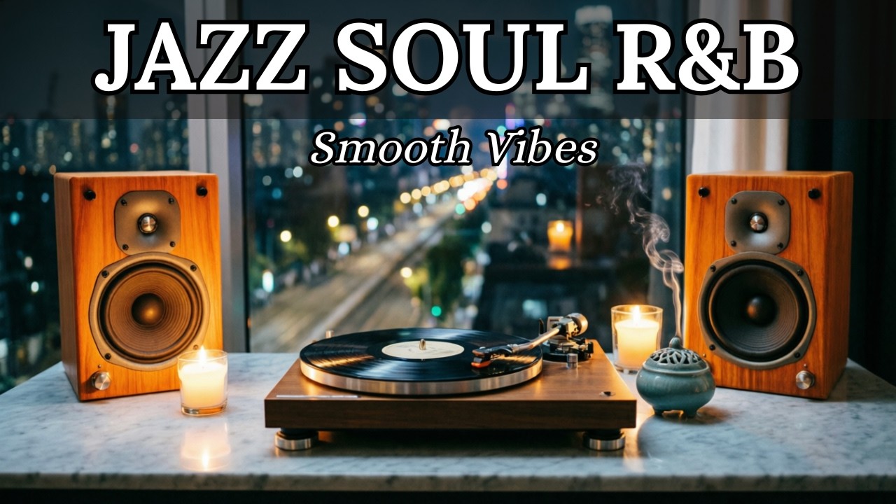 Smooth Jazz & Soulful R&B – Warm Candlelight Lounge Atmosphere 🕯️🎷