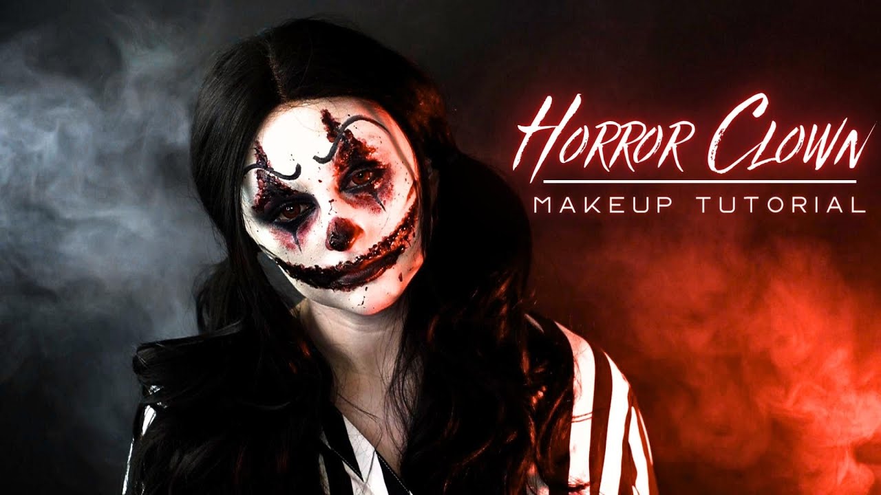 HALLOWEEN Makeup Horror Clown