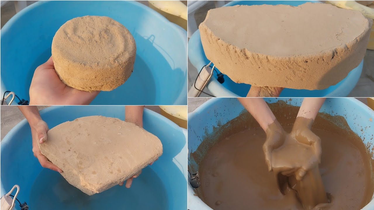 ASMR: Pure mud dirt Special video  @safa fatima HBD❤️