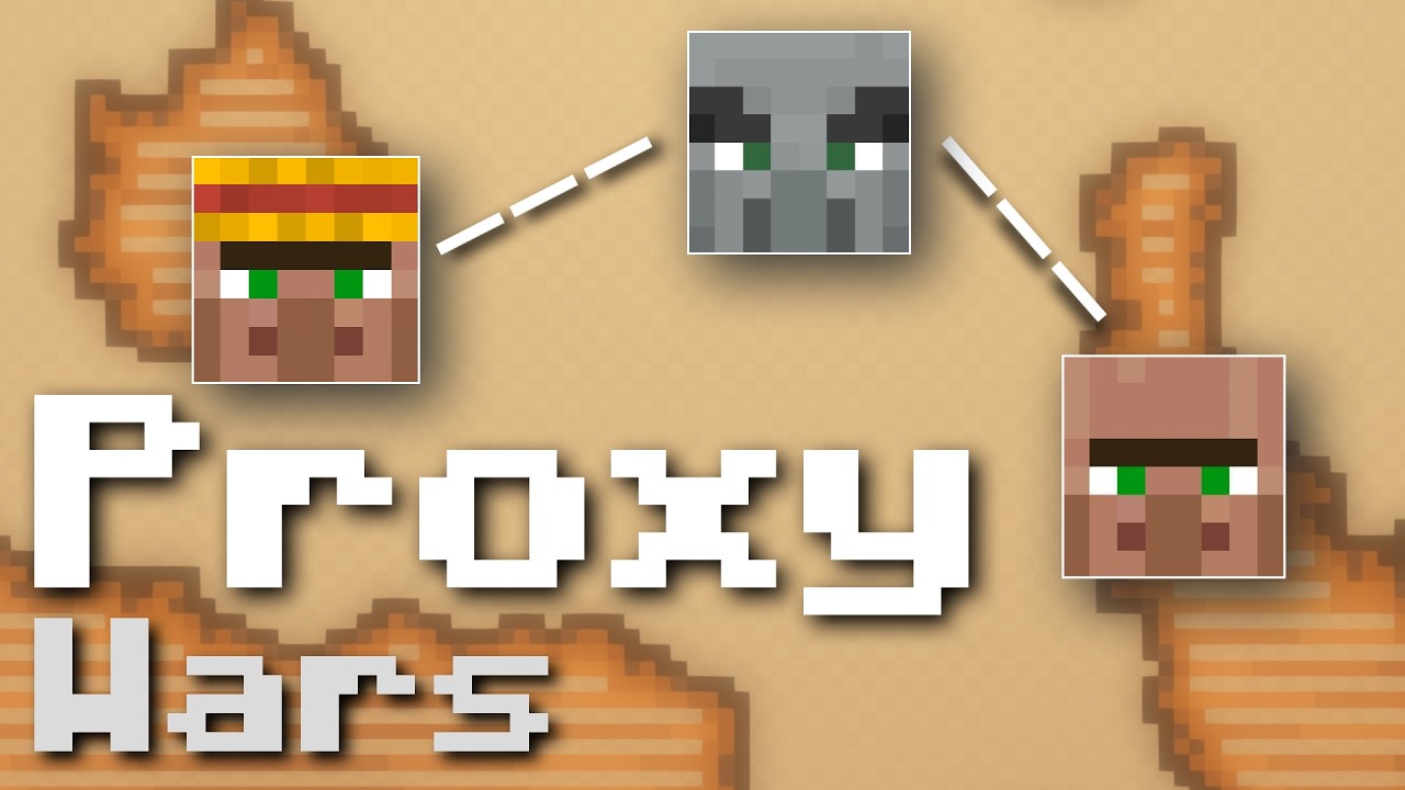 Прокси-войны объяснены на примере MINECRAFT.