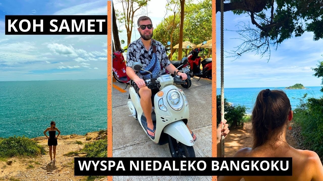 TAJLANDIA! Wyspa Koh Samet!🏝 Raj nieopodal Bangkoku! Płyniemy ł&oacute;dką podczas sztormu!😬