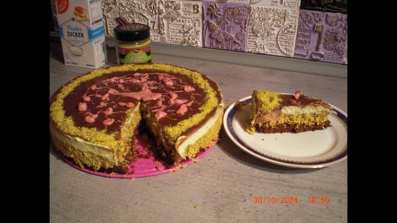 Dubai Schokoladen Torte - einfach lecker und schnell gemacht