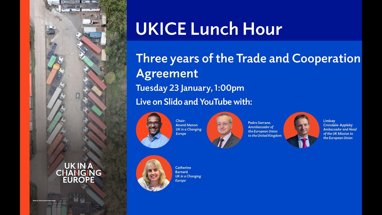 UKICE Lunch Hour: Three years of the Trade Cooperation Agreement