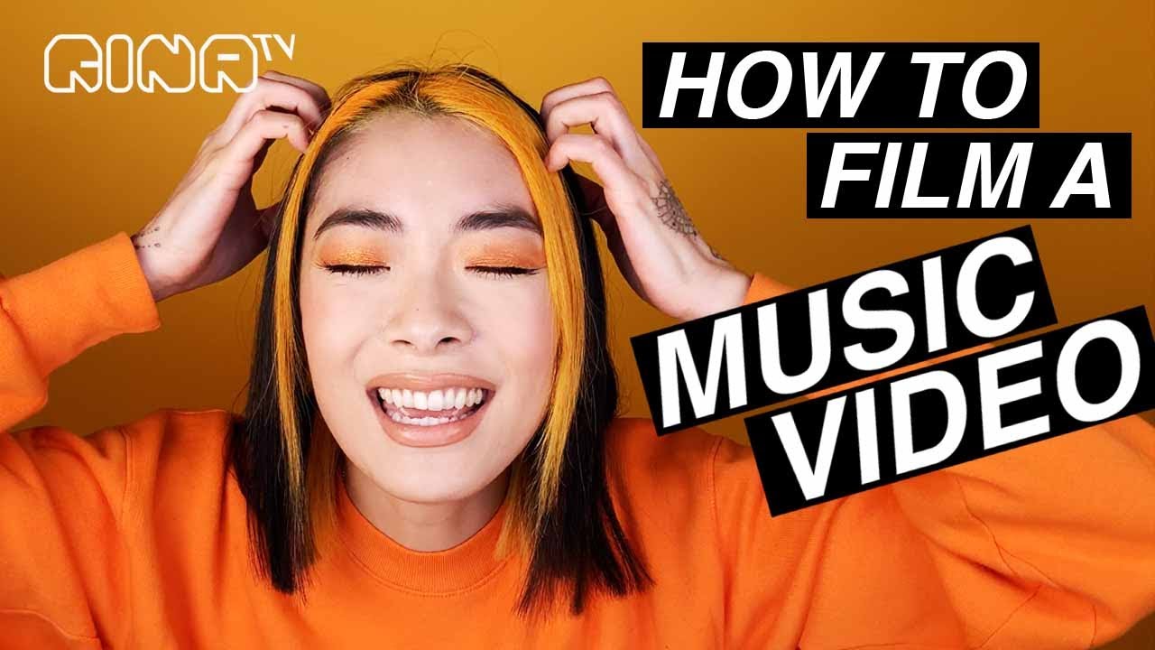 🧡How to make a MUSIC VIDEO in 5 STEPS: the filming of STFU! music video| Rina Sawayama (RINA TV)