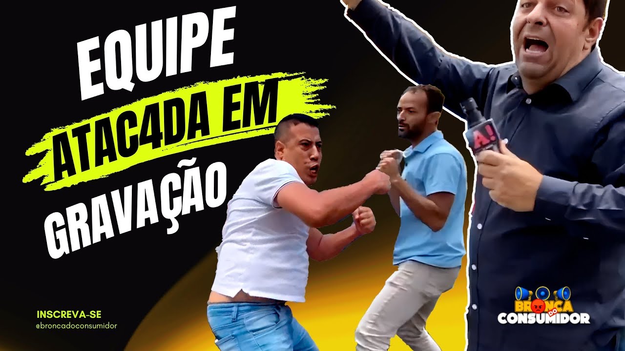 BARRA DE FERRO na mão! EQUIPE é ALVO de violência!