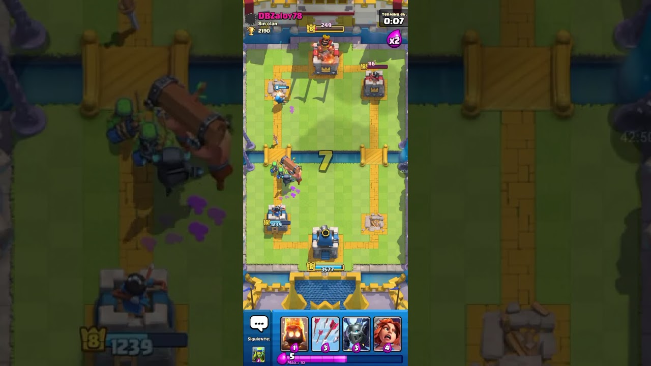 Jugando Clash Royale #clashroyale 