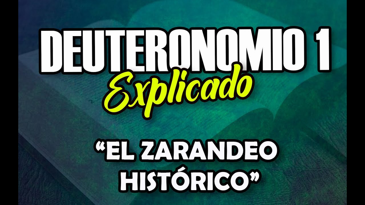DEUTERONOMIO 1 - EXPLICADO | Reavivados por su Palabra || 16 DE JUNIO 2022