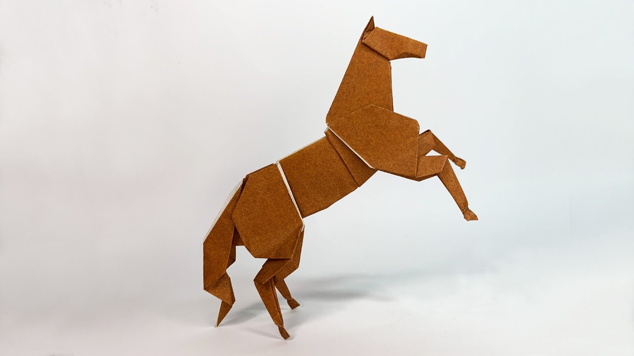 How to make an origami horse - 馬折り紙
