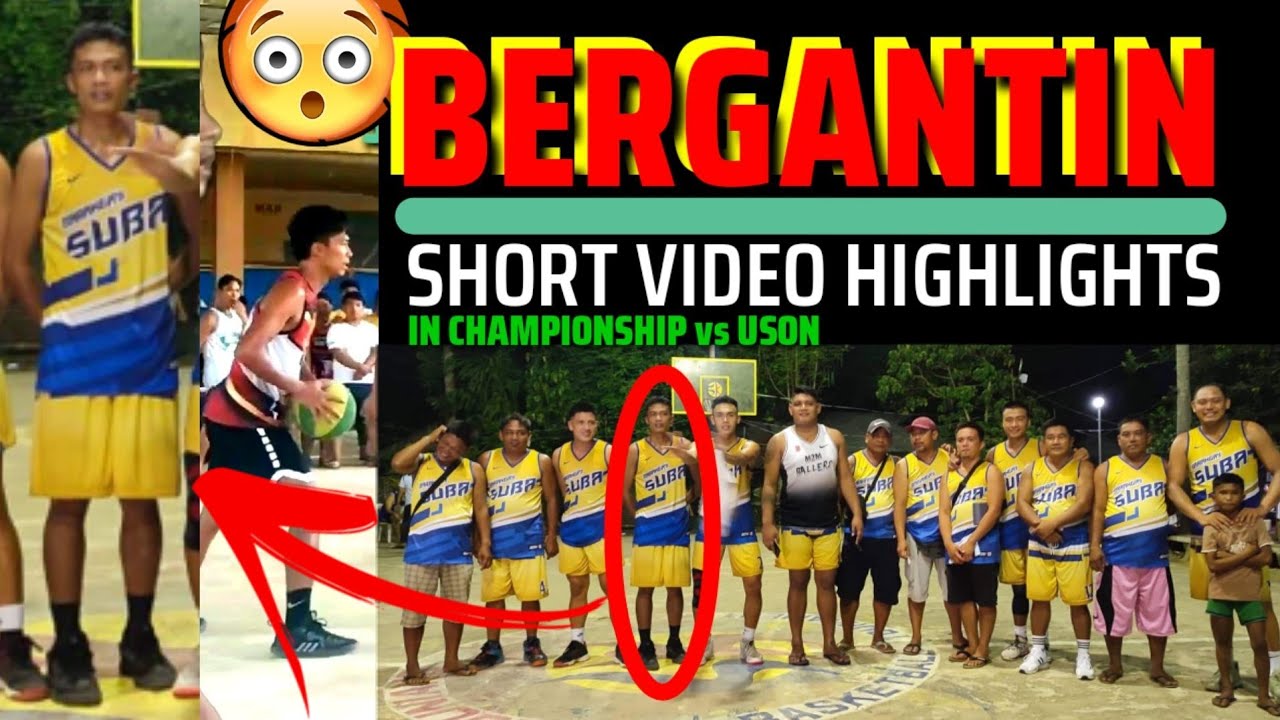 ROEL BERGANTIN SHORT VIDEO HIGHLIGHTS IN CHAMPIONSHIP AGAINST USON| OPEN TOURNAMENT