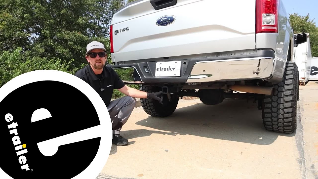 Installing the etrailer Trailer Hitch Receiver on a 2017 Ford F-150
