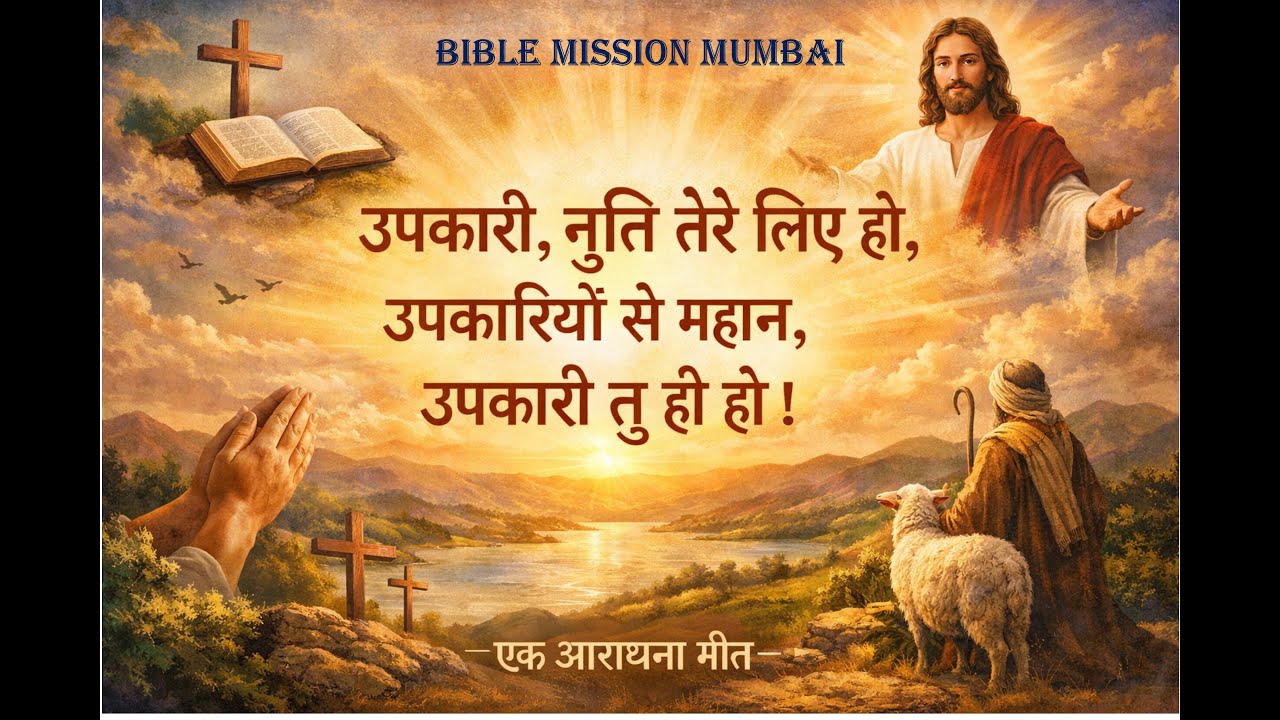 उपकारी, नुति तेरे लिए हो | #hindijesussong | #newyear | #praiseandworship  | #biblemission Mumbai