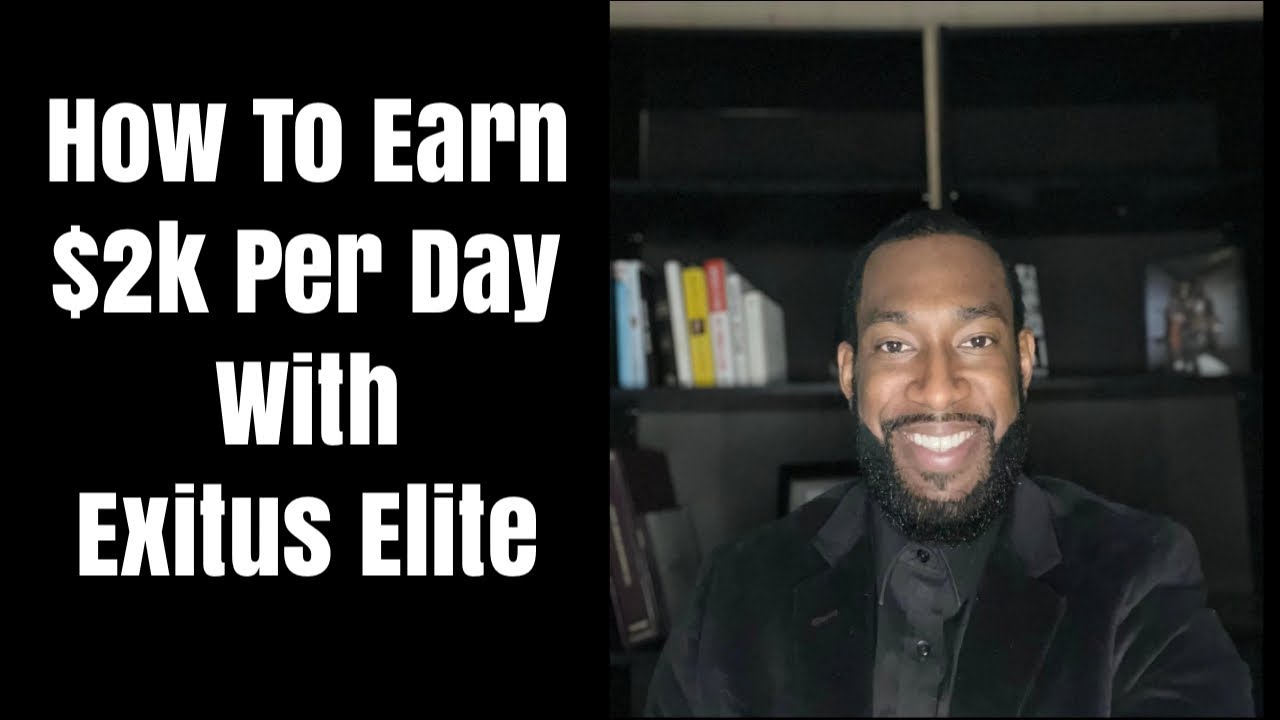 Exitus Elite review - How to earn $2k per day!