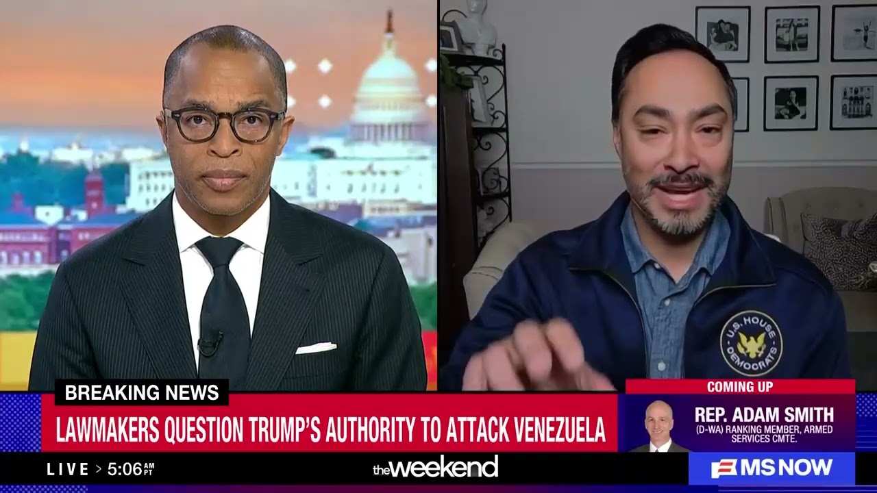 The Weekend - Rep. Castro on Venezuela Strikes and What Comes Next
