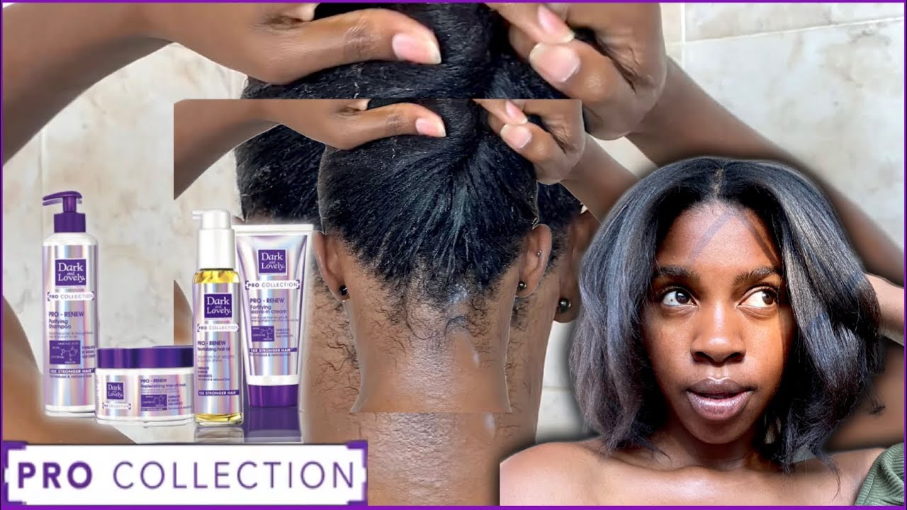 Dark and lovely Pro collection First Impression | Relaxed Hair