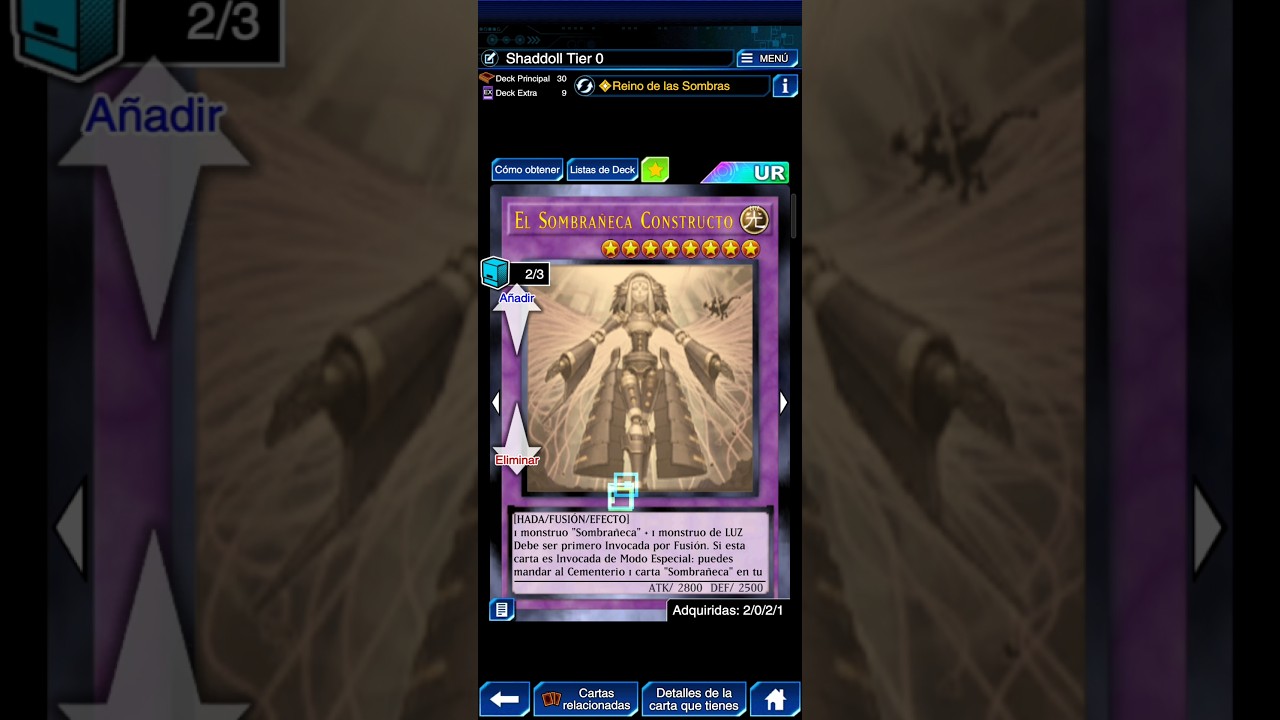 Decklist Deck SHADDOLL 
