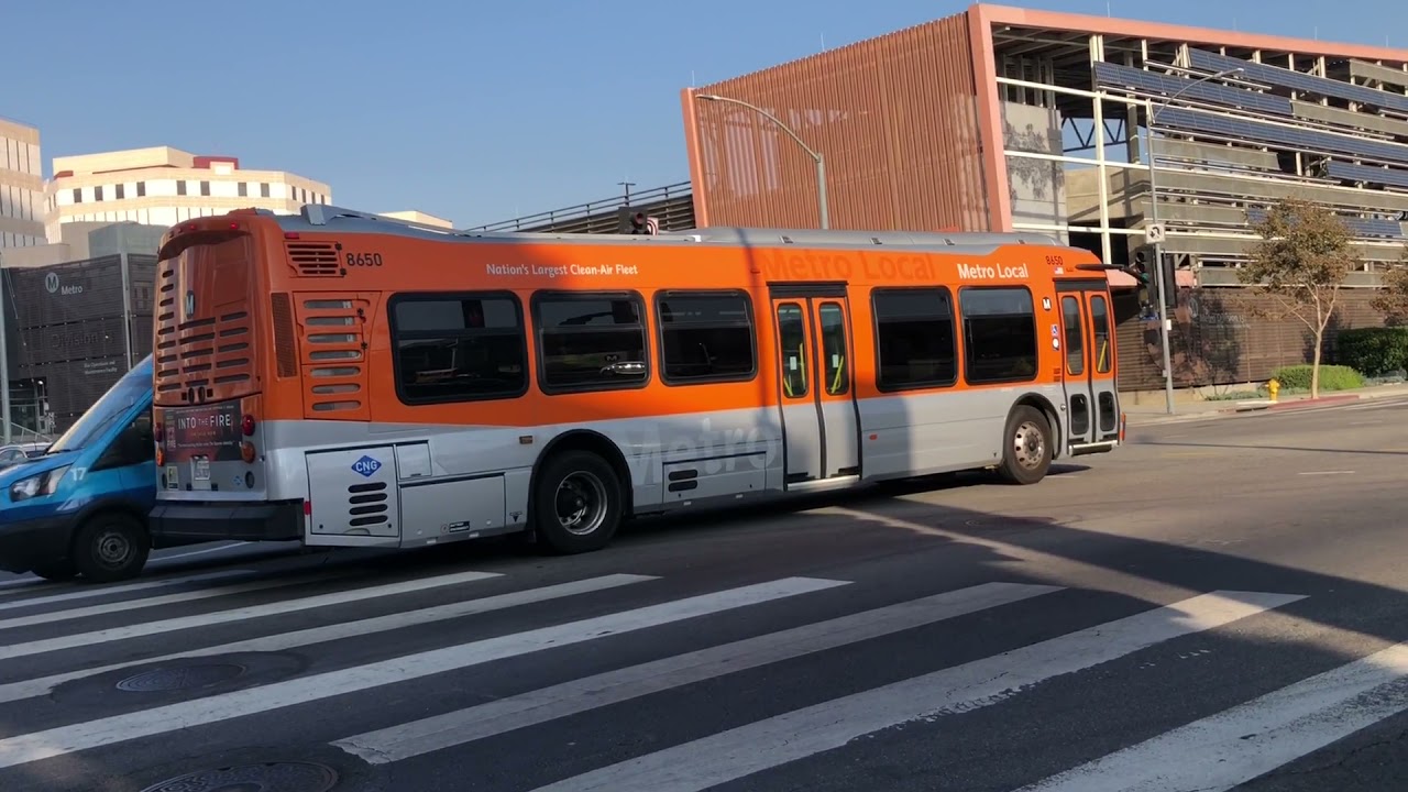 Bus Action in Los Angeles: November 17, 2021