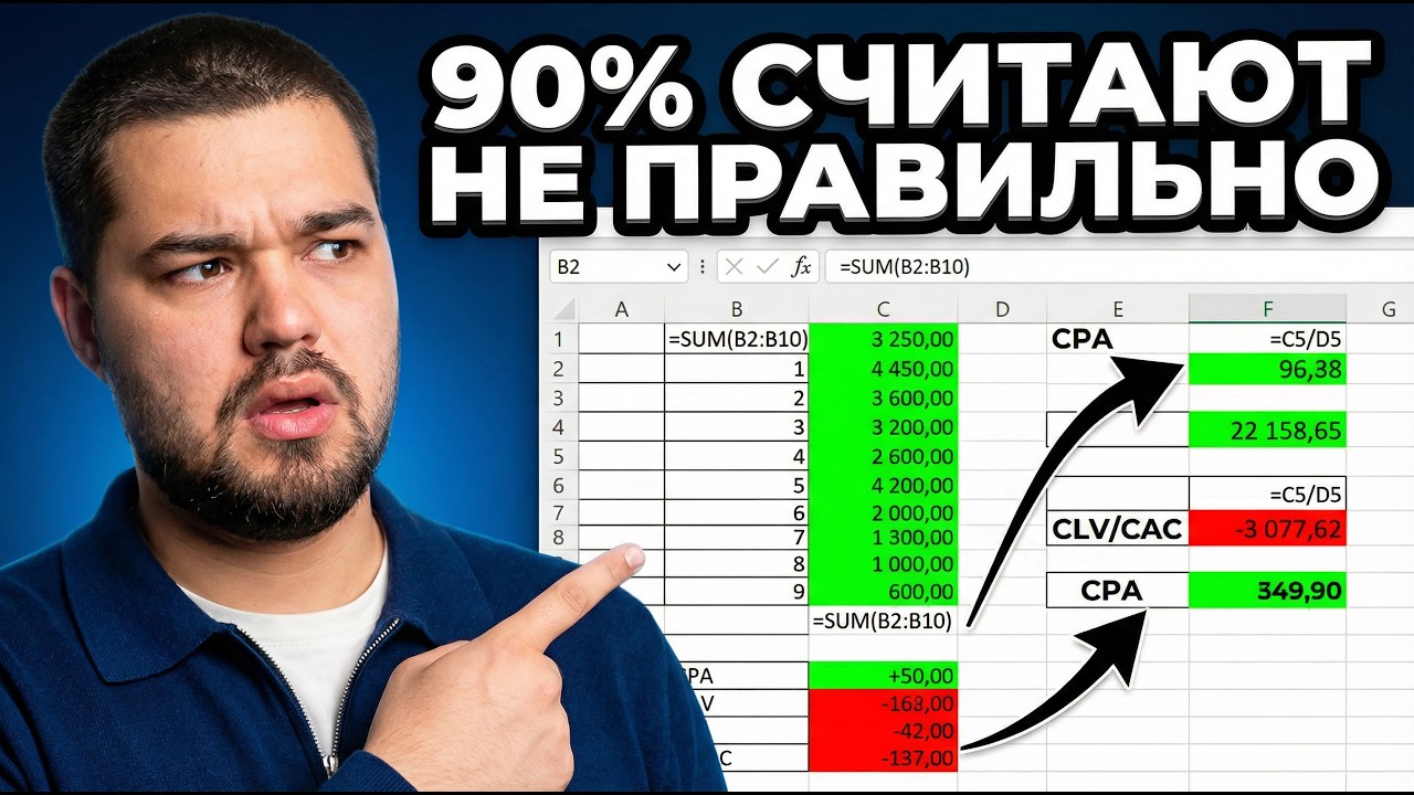 Пока вы считали ROAS я считал CLV/CAC | Формула бюджета