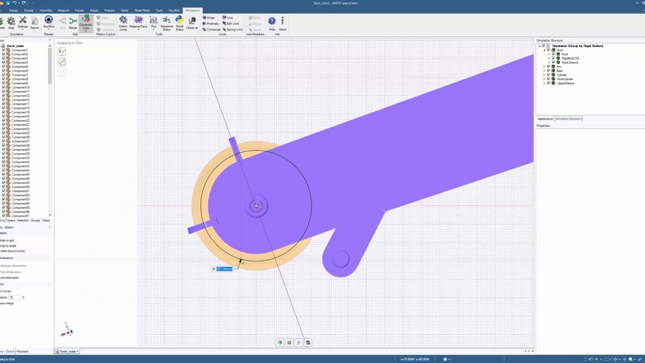 AGXUnity Tutorial - Modelling a crane with wires
