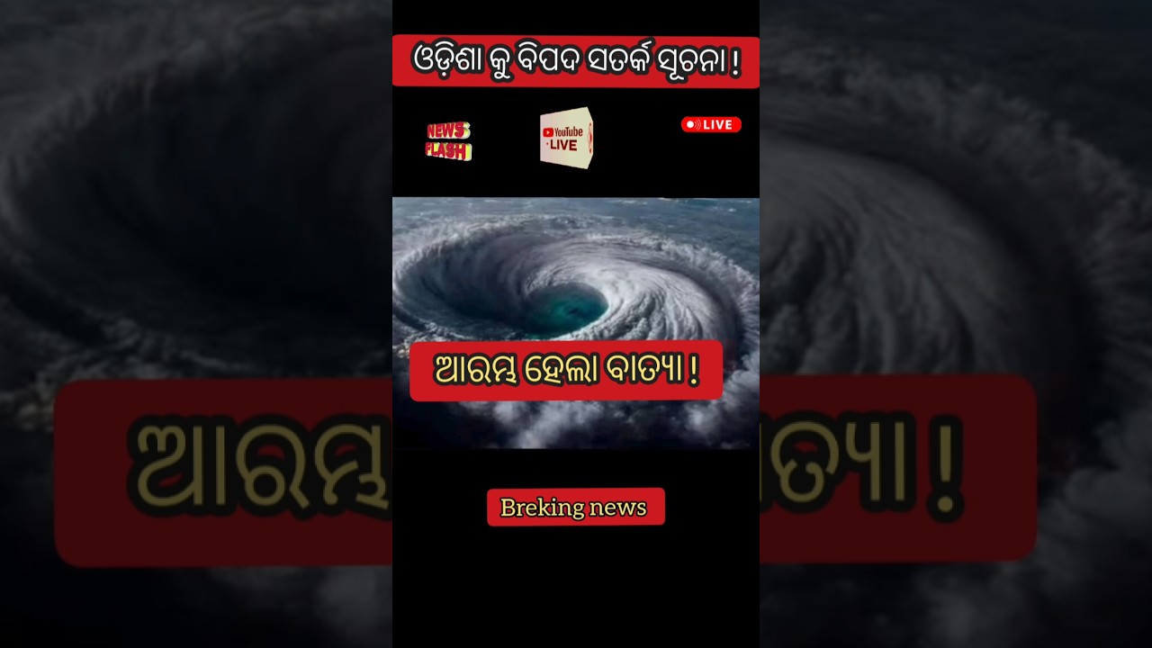 odisha cyclone update/odisha rain update/today morning news/odia news/odisha news/news/rain news