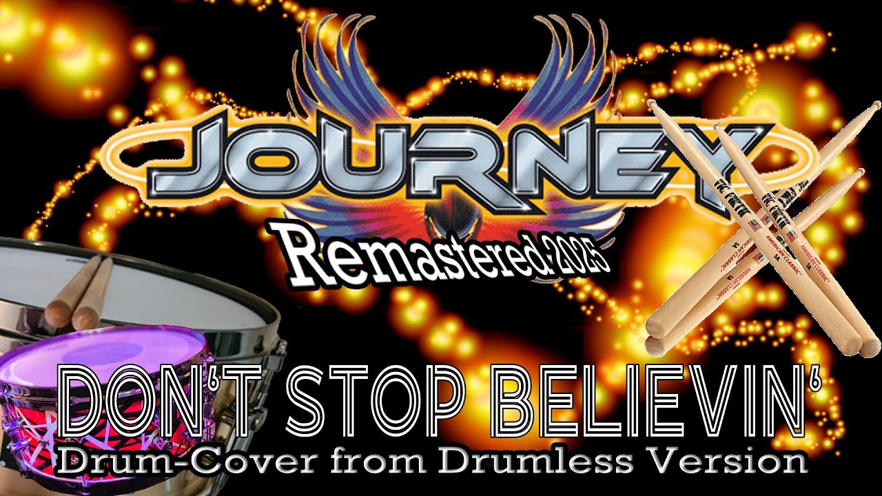 👉 „Don’t Stop Believin’ – Live Drum Cover | Journey Tribute | Drumtutorials siehe Playlist