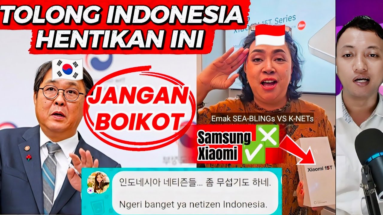 MENTERI KOREA SELATAN TURUN TANGAN MINTA INDONESIA HENTIKAN JANGAN BOIKOT