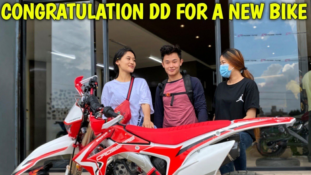 CONGRATULATION  FOR A NEW BIKE DD / @rajkumarthapamagar32 / CROSSFIRE RM250