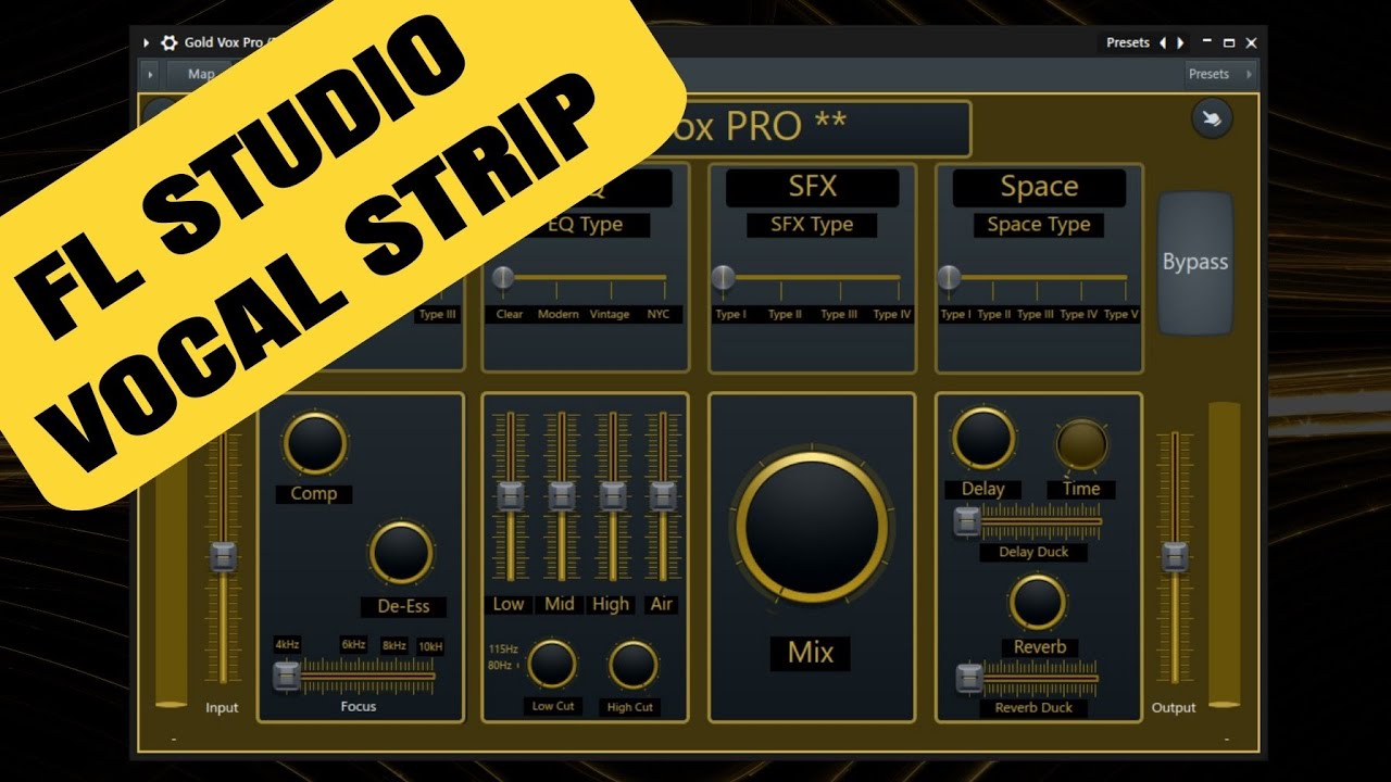 FL Studio Vocal Strip | Vocal Mixing in FL Studio