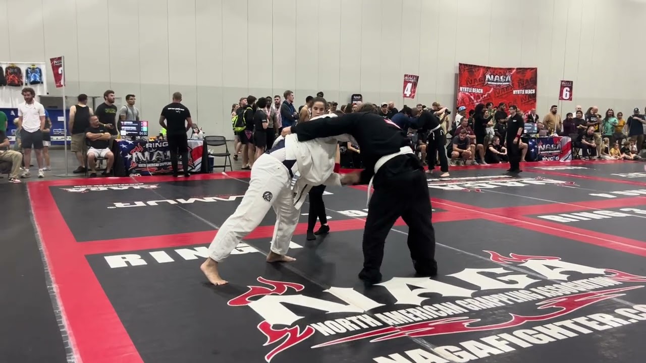 BJJ NAGA White Belt Super Heavy Adult Final