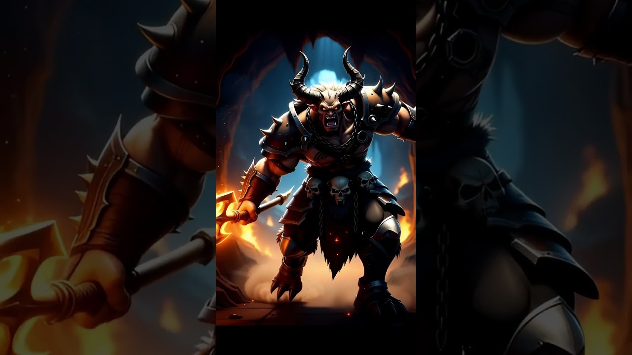 FANTASY CHAR WARRIOR DEMON 04 