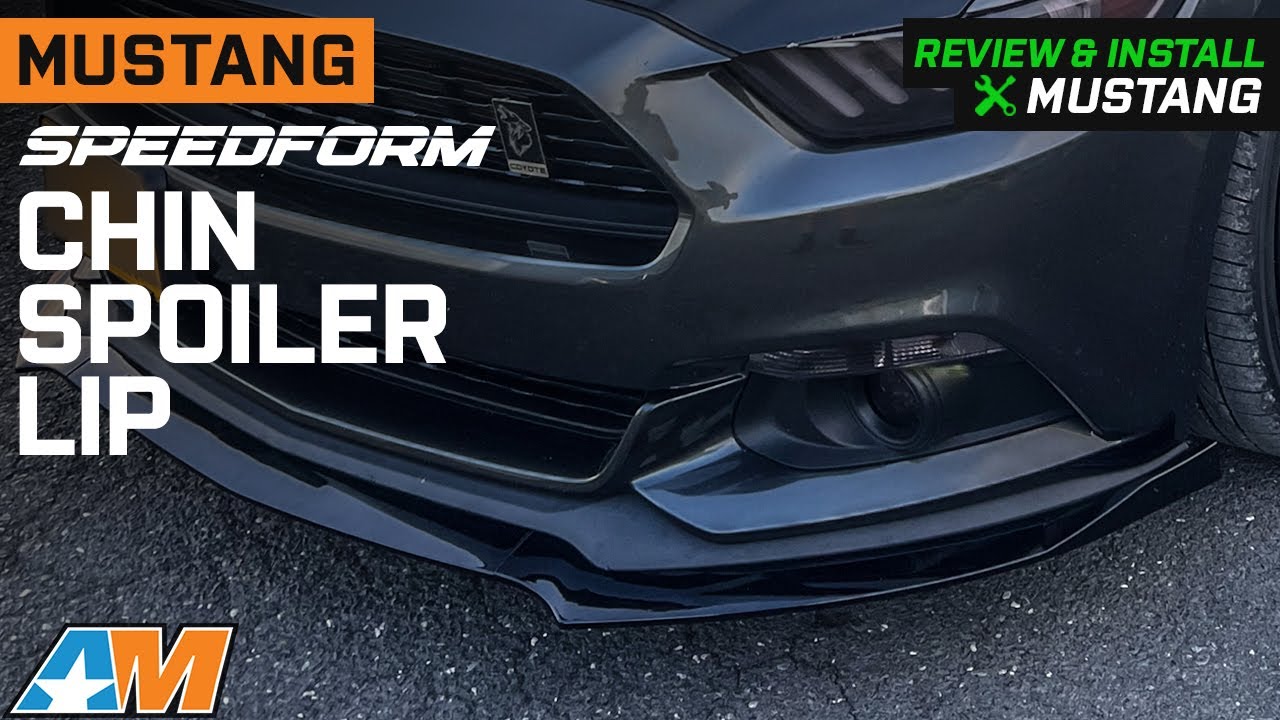 2015-2017 Mustang SpeedForm Chin Spoiler Lip Review & Install