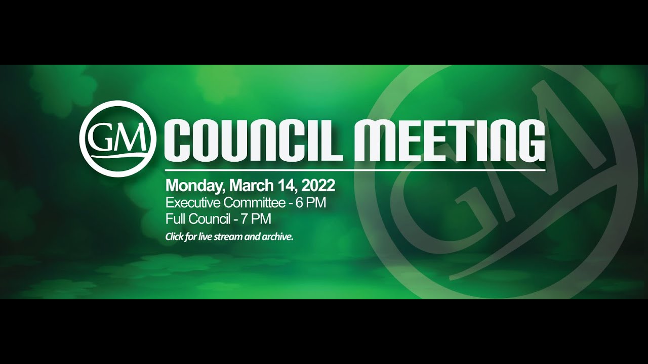 Golf Manor Village Council Meeting - Monday, March 14, 2022 - 7 PM