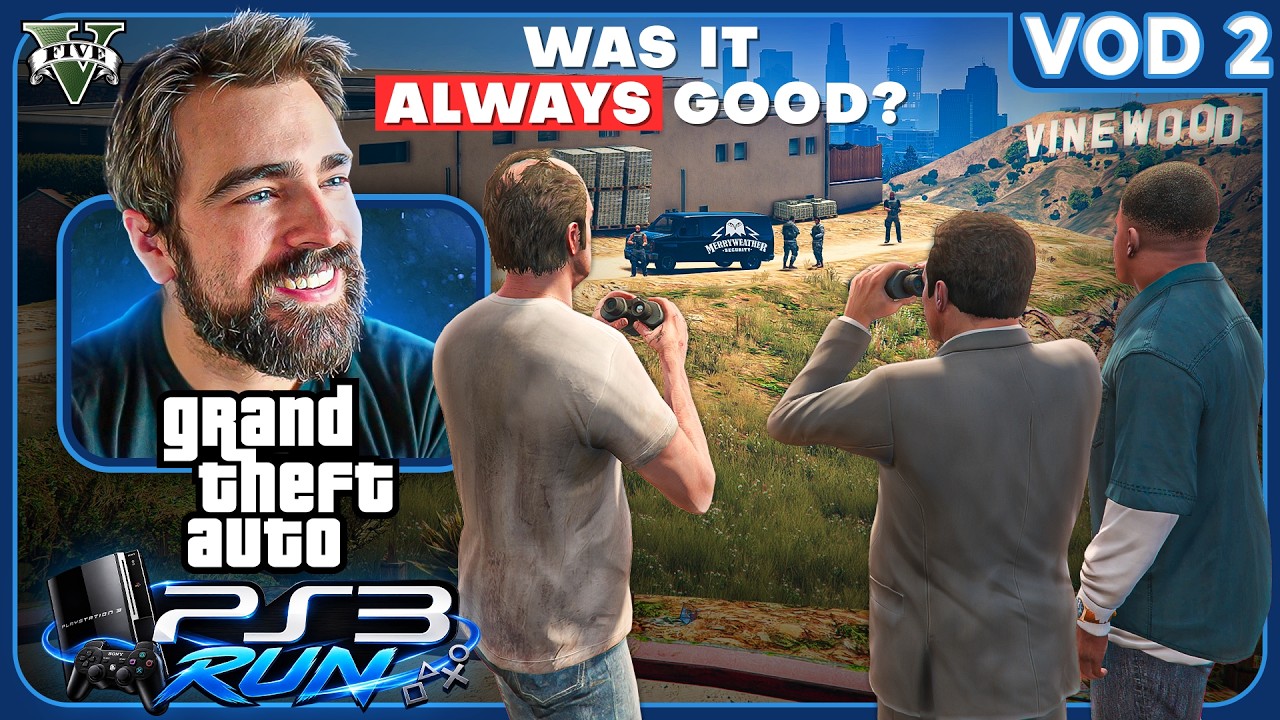 Very First GTA 5 Version Speedrun (Actual PS3) [Part 2]
