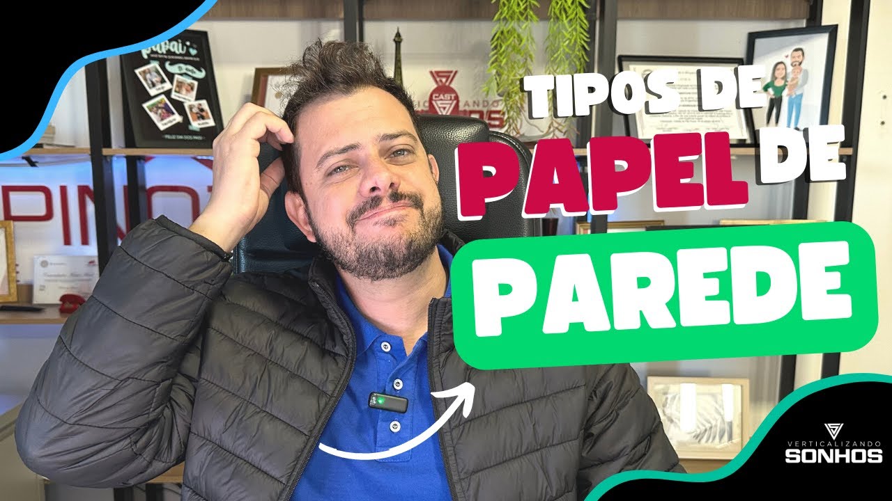 Os 5 melhores tipos de PAPEL DE PAREDE para sua CASA