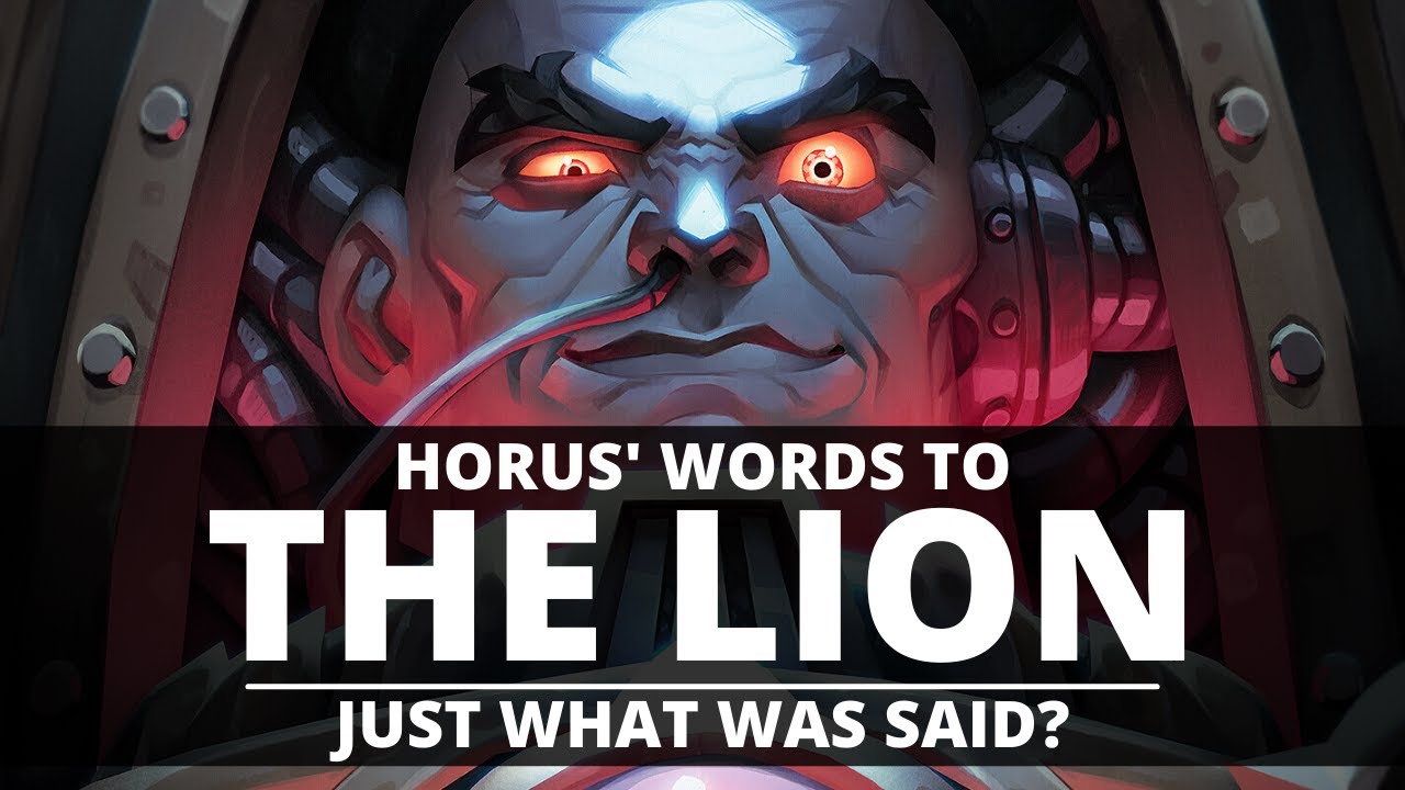 THE WARMASTER SPEAKS TO THE LION! WHAT MESSAGE DID CURZE DELIVER?