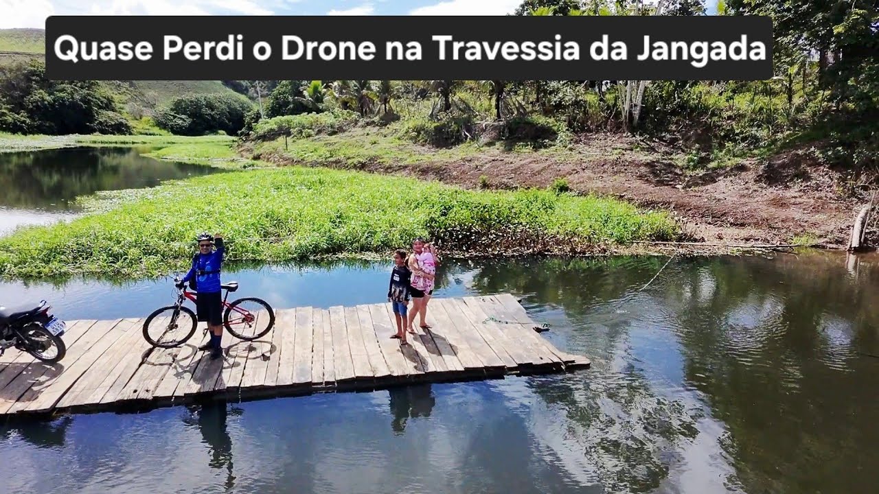 Quase Perdi o Drone DJI NEO Na Travessia da Jangada #aguapreta #pernambuco