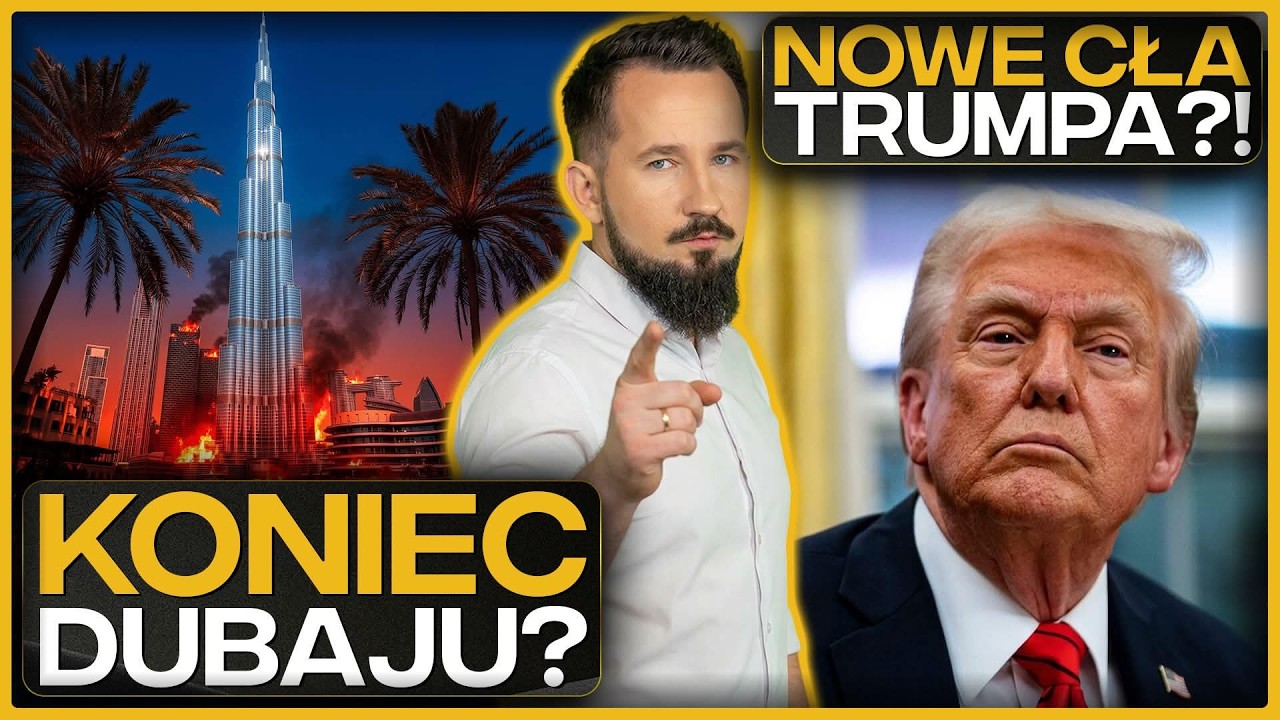 KONIEC DUBAJU i REKORD EKSPORTU CHIN! | TRUMP nałoży „NOWE CŁA” na ŚWIAT? #BizWeek