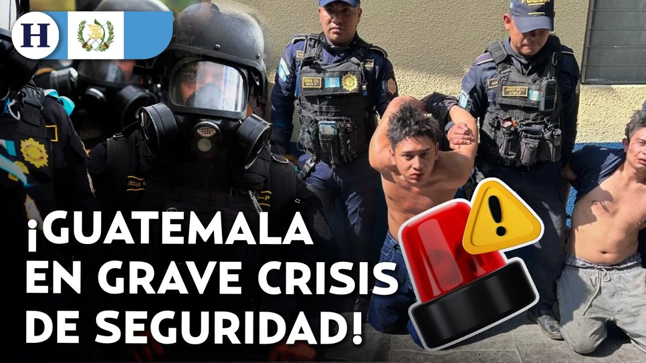 ¿Qué es el estado de sitio declarado por Guatemala? Motines llevan al país a una situación extrema
