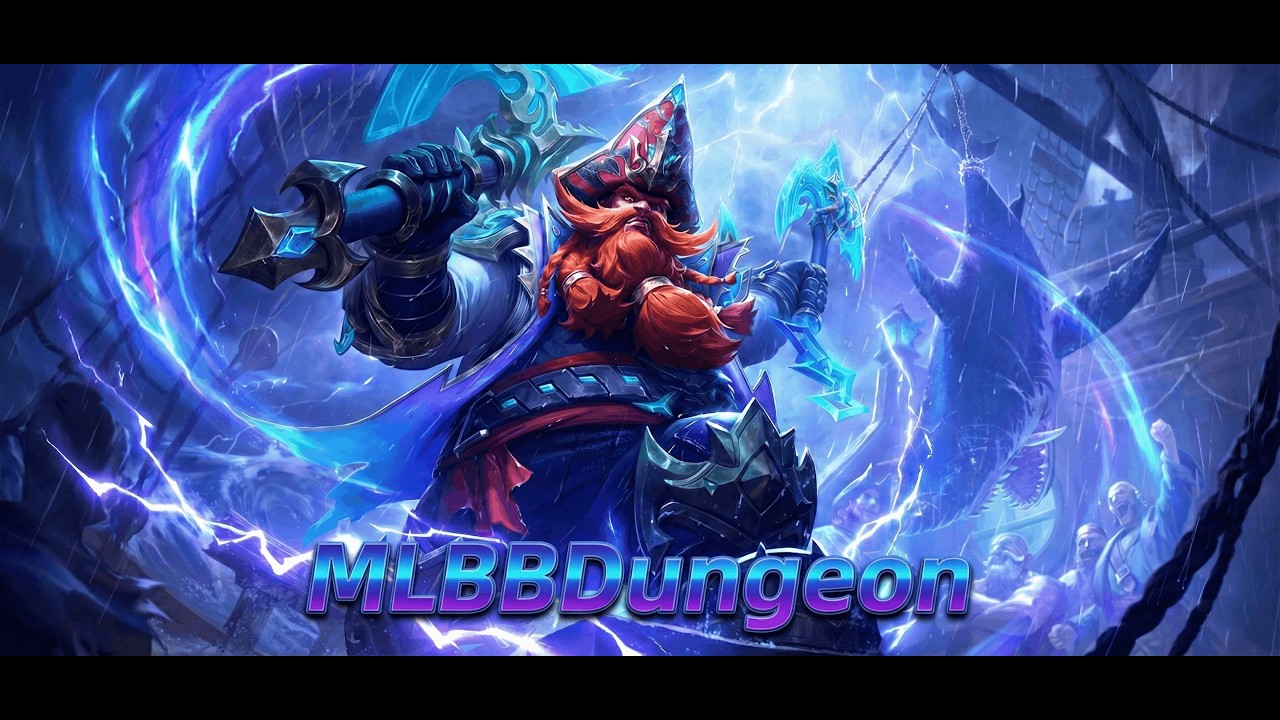 NEW Captain of the Lost Franco + Abyssal Thunder Recall is INSANE!🏴‍☠️⚡️| MLBB | MLBB | MLBB Dungeon