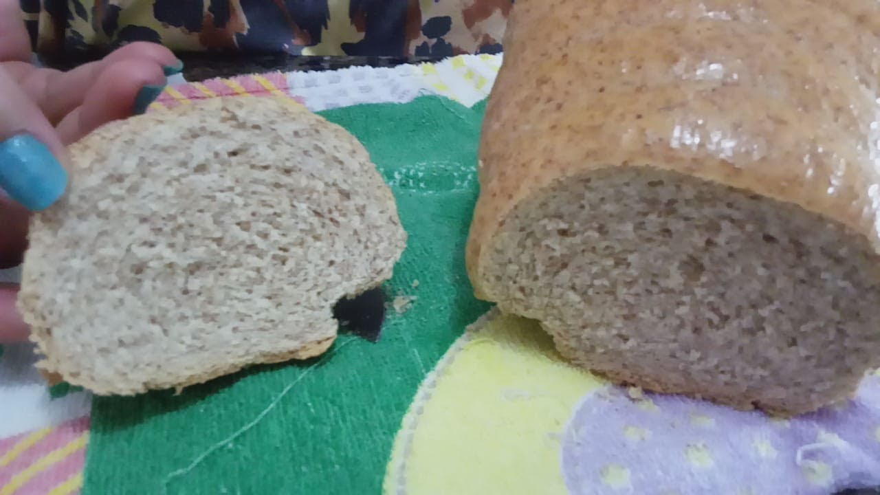 Pão Integral Fermento de Litro ou de Cristo 100% Natuaral