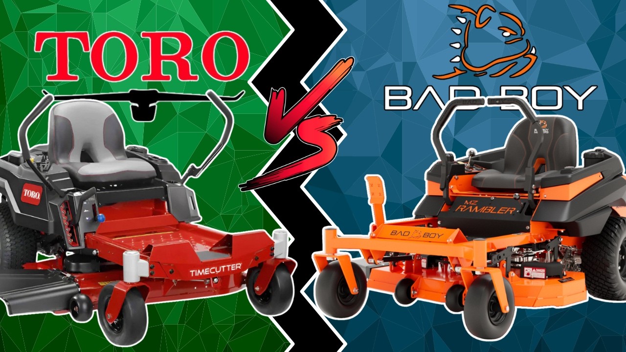 Toro Timecutter VS Bad Boy Rambler - Which Is The Better Value?