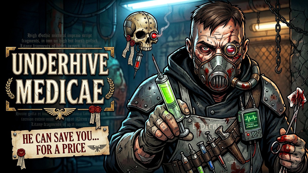 Daily Routine Of a Hive Medicae Triaging Endless Wounds in Warhammer 40K