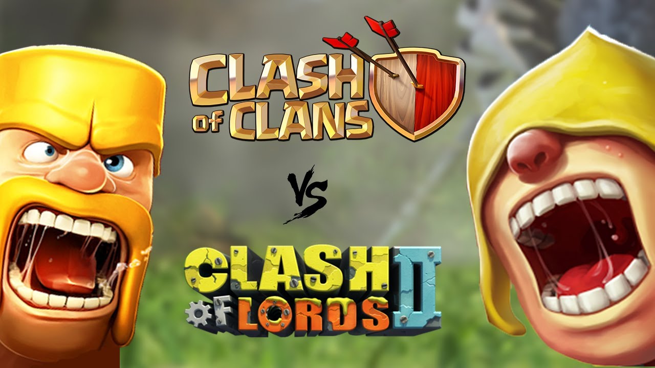 Clash of Clans VS Clash of Lords 2 -  LA GUERRA HA INIZIO!