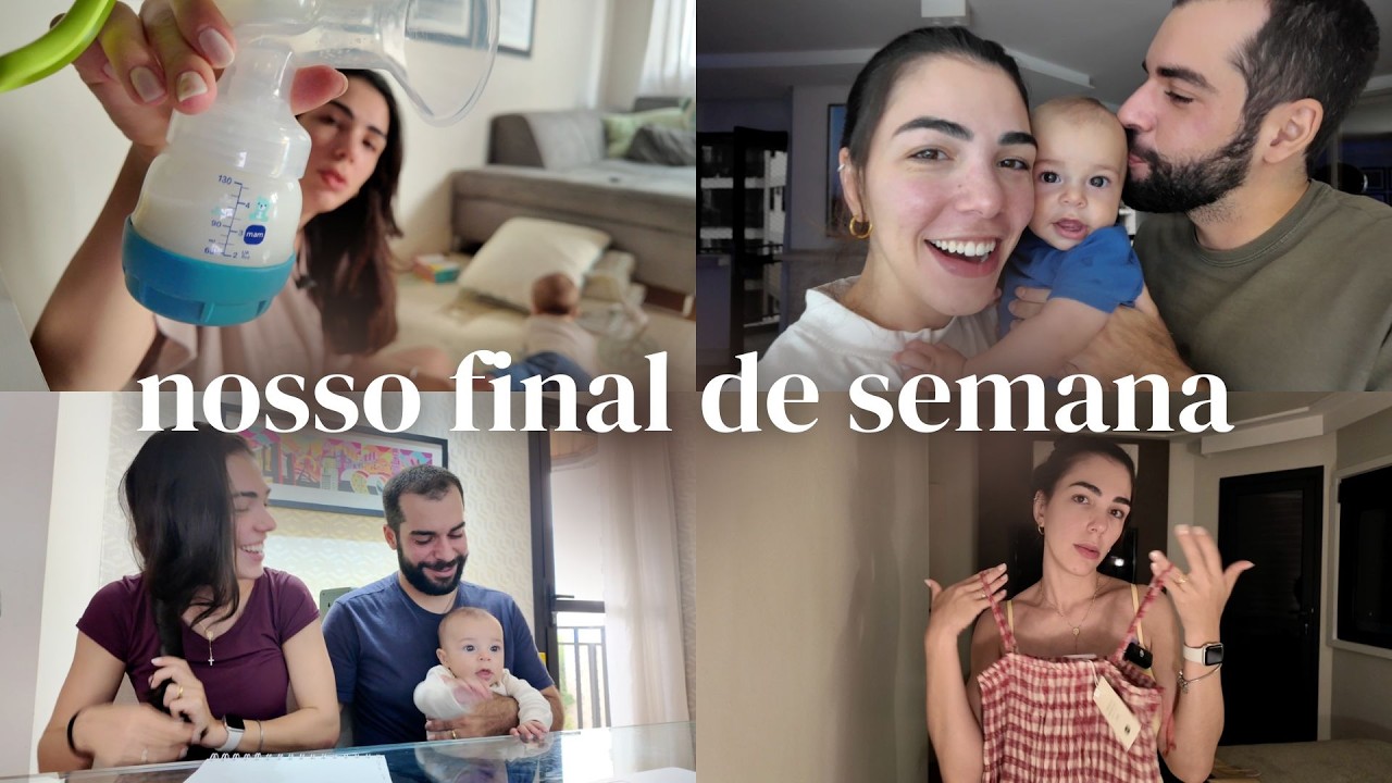 consulta nutricionista, itens introdução alimentar, comprinhas e nosso final de semana por aqui
