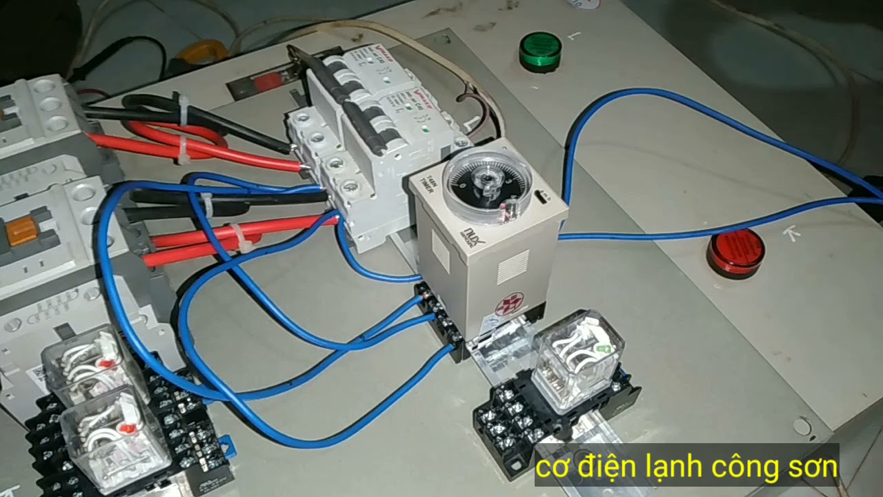 RƠ LE THỜI GIAN ON DELAY T48N (HƯỚNG DẪN ĐẤU NỐI DÂY TRONG MẠCH ĐIỆN CÔNG NGHIỆP)